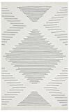Eko Halı Arya Ar 15 Grey Yıkanabilir Çift Taraflı Modern Desenli Dokuma Kilim