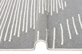 Eko Halı Arya Ar 15 Grey Yıkanabilir Çift Taraflı Modern Desenli Dokuma Kilim