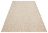 Eko Halı Brooklyn Brk 01 Cream Sılver Jüt Görünümlü Kaymaz Tabanlı Dokuma Modern Kilim
