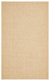 Eko Halı Brooklyn Brk 01 Natural Beıge Jüt Görünümlü Kaymaz Tabanlı Dokuma Modern Kilim