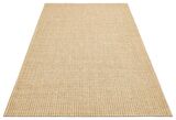Eko Halı Brooklyn Brk 01 Natural Beıge Jüt Görünümlü Kaymaz Tabanlı Dokuma Modern Kilim