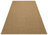 Eko Halı Brooklyn Brk 03 Natural Beıge Jüt Görünümlü Kaymaz Tabanlı Dokuma Modern Kilim