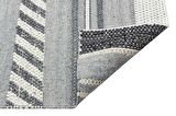 Eko Halı Jade Jd 05 Grey Naturel Kazak Örgü Desenli El Dokuma Örgü Halı