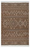 Eko Halı Arya Ar 05 Beıge Blue Yıkanabilir Çift Taraflı Modern Desenli Dokuma Kilim