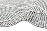 Eko Halı Soho Sh 02 Grey Hav Toz Vermez Hasır Dokuma Modern Makine Halısı