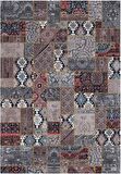 Çam Halı Gloria TD75601 Multi Patchwork Desen Dokuma Saçaklı Kilim
