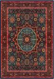 Çam Halı Gloria TD736 Multi Klasik Desen Dokuma Saçaklı Kilim