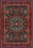 Çam Halı Gloria TD736 Multi Klasik Desen Dokuma Saçaklı Kilim