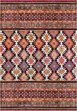 Çam Halı Gloria TD792 Multi Etnik Desen Dokuma Saçaklı Kilim