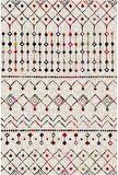 Çam Halı Gloria TD86204 Multi İskandinav Tarzı Dokuma Saçaklı Kilim