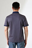 Erkek Çıt Çıt Detaylı Pamuklu Polo Yaka T-shirt