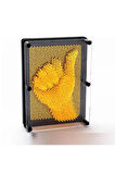 Klon El Modeli 3d Heykel Çerçeve Oyuncak Sihirli iğneli Eğitici Hayal Geliştirici Pinart 20*15cm