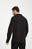 %100 Pamuk Uzun Kollu Erkek Sweatshirt - Konforlu Ve Şık