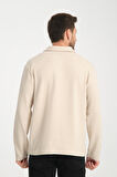 %100 Pamuk Uzun Kollu Erkek Sweatshirt - Konforlu Ve Şık