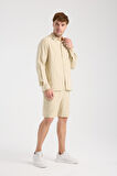 Erkek Spor Ve Günlük Takım - Şık Ve Rahat Pamuklu Şort Ve Gömlek