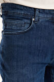 Erkek Regular Likralı Esnek Kot Pantolon Jean - %98 Pamuk %2 Lycra
