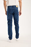 Erkek Regular Likralı Esnek Kot Pantolon Jean - %98 Pamuk %2 Lycra