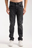 Streç Dar Paça Erkek Kot Pantolon - Esnek Likralı Slim Fit Jean - Konforlu Pamuklu Kumaş