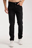 Streç Dar Paça Erkek Kot Pantolon - Esnek Likralı Slim Fit Jean - Konforlu Pamuklu Kumaş