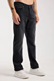 Erkek Regular Kesim Jean Pantolon %98 Pamuk %2 Elastan Koyu Denim Kot