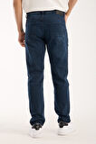 Erkek Regular Likralı Esnek Kot Pantolon Jean - %98 Pamuk %2 Lycra