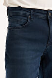 Erkek Regular Likralı Esnek Kot Pantolon Jean - %98 Pamuk %2 Lycra