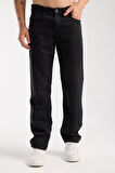 Erkek Kot Pantolon Jean Regular Fit Pamuklu Esnek Straight Leg Denim - %98 Pamuk 52 Lycra