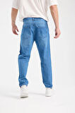 %100 Pamuk Erkek Boyfriend Jean