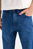 %100 Pamuk Erkek Boyfriend Jean