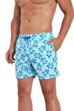 Erkek Desenli Deniz Şortu 6116