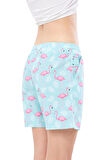 Desenli Deniz Şortu 6112