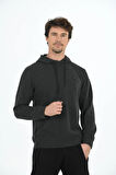 Erkek Supersoft Kapüşonlu Selanik Kumaş Sweatshirt 5236-H