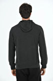 Erkek Supersoft Kapüşonlu Selanik Kumaş Sweatshirt 5236-H