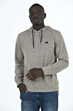 Erkek Supersoft Kapüşonlu Selanik Kumaş Sweatshirt 5236-H