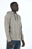 Erkek Supersoft Kapüşonlu Selanik Kumaş Sweatshirt 5236-H