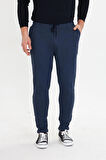 Erkek Polycotton Esnek Jogger Pantalon Siyah 5801-S