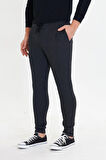 Erkek Polycotton Esnek Jogger Pantalon Siyah 5801-S