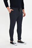 Erkek Polycotton Esnek Jogger Pantalon Siyah 5801-S