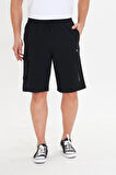 Erkek StretchFit Kargo Cepli Esnek Şort Lacivert 6040-L