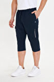 Erkek StretchFit Kargo Cepli Esnek Kapri Bej 6035-B