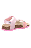 Superfit Renkli Mantar Taban Sandalet Pembe