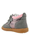 Arizona İlk Adım Ayakkabısı Gri-Pembe