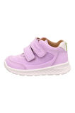 Superft İçi ve Dışı Hakiki Deri Cırtlı Hafif Ayakkabı Lila