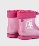 Igor Bimbi Unicornio Glitter Yağmur Çizmesi Fuşya
