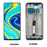 Teknonet Xiaomi Redmi Note 9 Pro Uyumlu Org Lcd+Dokunmatik+Çıtalı NT-83291