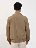 Dufy Vizon Erkek Regular Fit Düz Klasik Yaka Bomber Mont - 104399