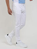 Dufy Beyaz Erkek Regular Fit Düz Pantolon - 105343