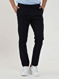 Dufy Lacivert Erkek Regular Fit Düz Pantolon - 105364