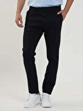 Dufy Lacivert Erkek Regular Fit Düz Pantolon - 105364