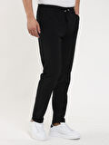 Dufy Siyah Erkek Slim Fit Düz Pantolon - 106954